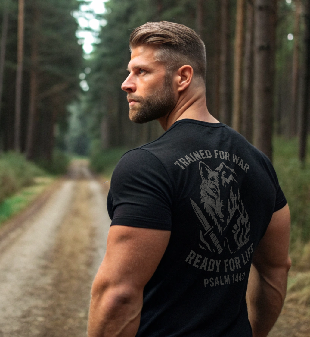 Trained for War, Ready for Life –  Paraphrased Psalm 144:1